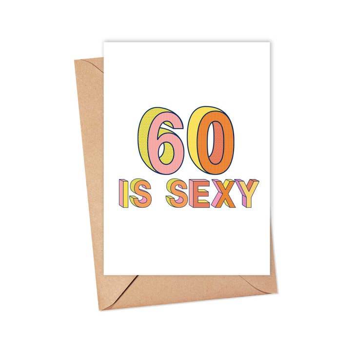 60th Birthday Card